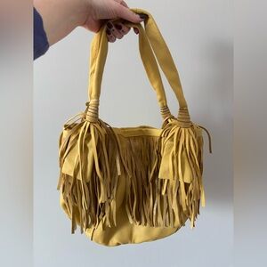 B. Makowsky Leather Handbag